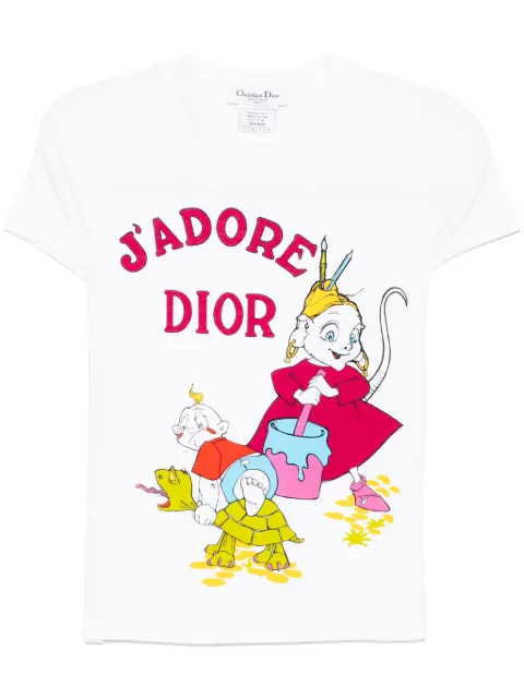 Christian Dior Pre-Owned 2002 cotton T-shirt White 2A12155029
