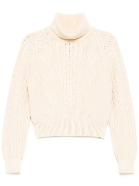 CHANEL Pre-Owned 1996 roll-neck jumper White 96APO8736V00293AB028