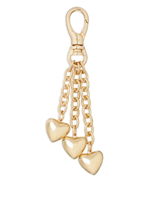 Roxanne Assoulin The Puffy Tripple Heart bag accessory Gold RXS25M125A