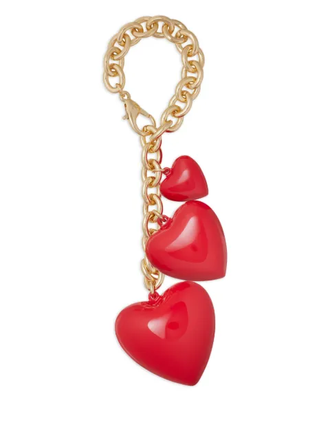 Roxanne Assoulin The Puffy Triple Heart bag charm Gold RXSU25B131D