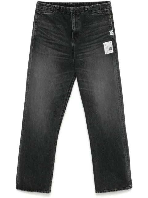 Maison MIHARA YASUHIRO straight-leg jeans Black J14PT122