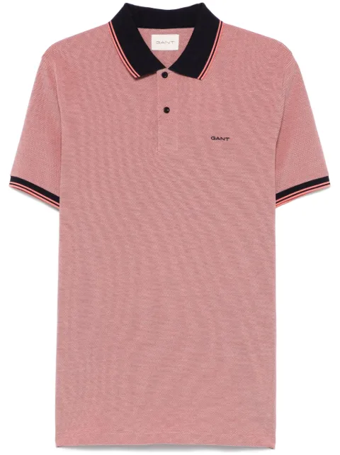 Gant Oxford polo shirt Pink 2057029