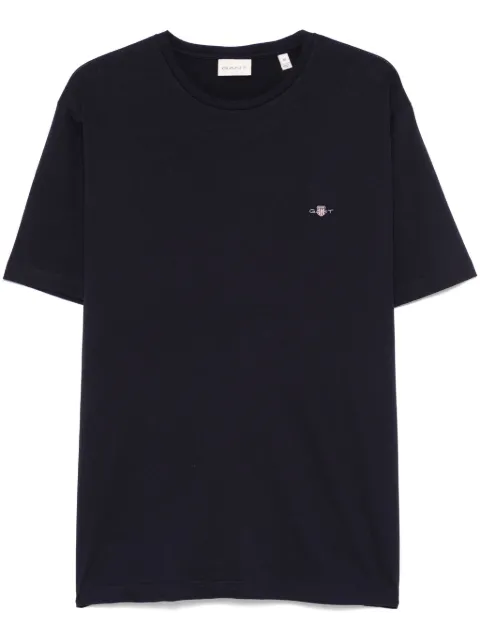 Gant shield-motif short-sleeve T-shirt Blue 2003184