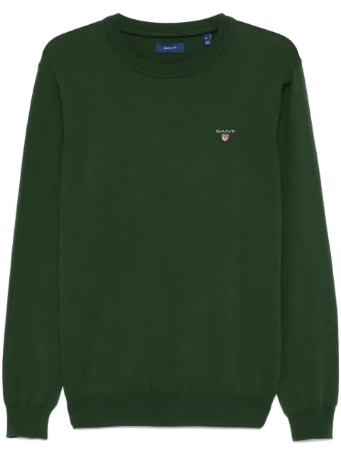 Gant crew-neck sweater Green 8060035