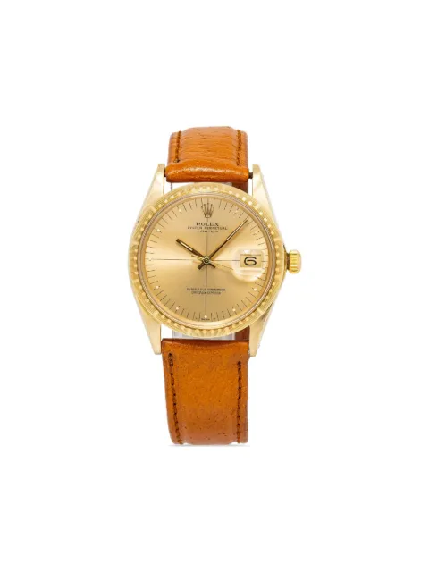 Rolex pre-owned Oyster Perpetual 34mm Yellow 1512