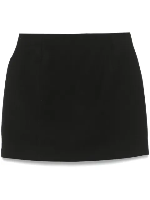 Balenciaga hourglass mini skirt Black 814084TPT24