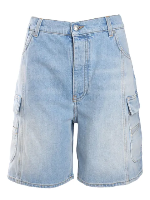 Off-White denim cargo shorts Blue OWYC018S25DEN0014000