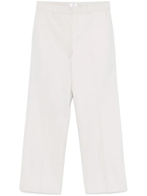 Casablanca gabardine-weave trousers Grey MPS25TR27602