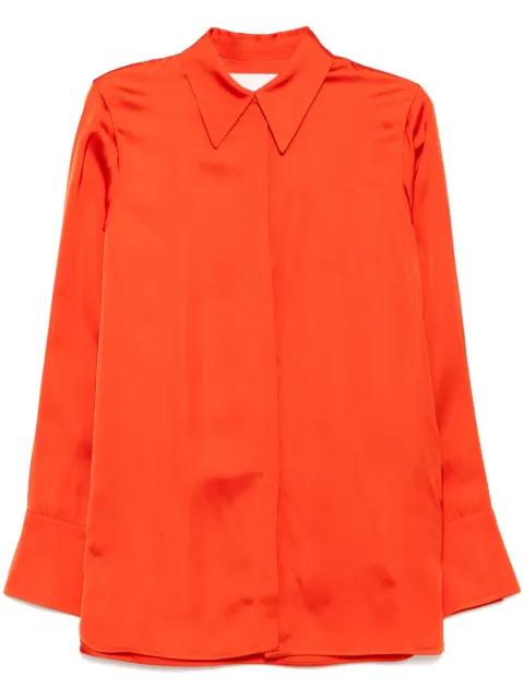 Jil Sander long sleeves shirt Orange J02DL0246
