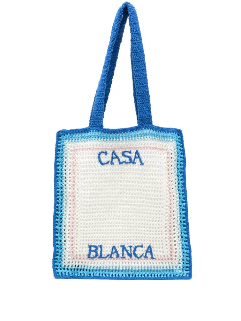 Casablanca Atlantis bag Blue APS25BAG12101