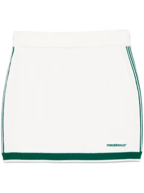 Casablanca Tennis skirt White WPS25KW85701