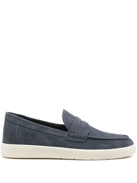 Hogan suede loafers Blue HXM6470FS00BTMU828