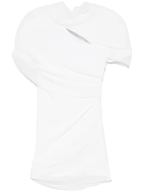 Jacquemus La Robe Castagna mini dress White DRW00130CW00383