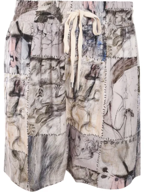 DOMREBEL Montage shorts Neutrals MONTAGE
