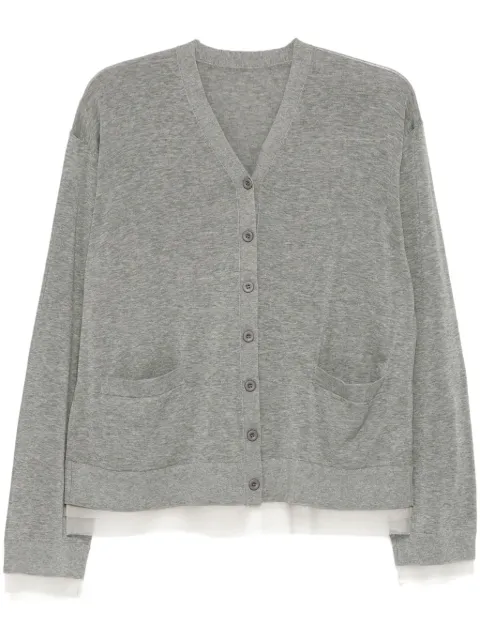 JNBY V-neck cardigan Grey 5P2311090