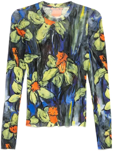 JNBY long sleeves T-shirt Blue 5P1113980