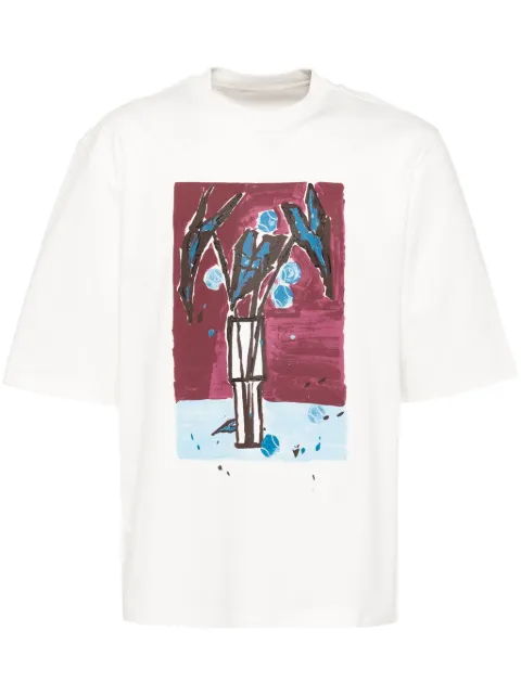 CROQUIS pattern-printed T-shirt White 9P2112780