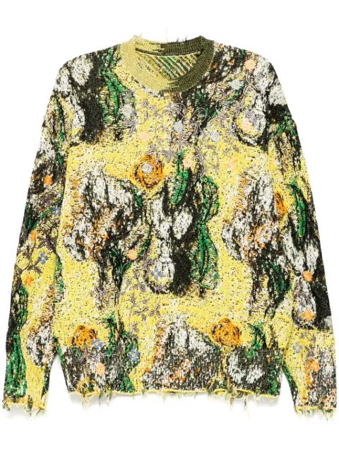 JNBY raw-cut jumper Yellow 5P2313020