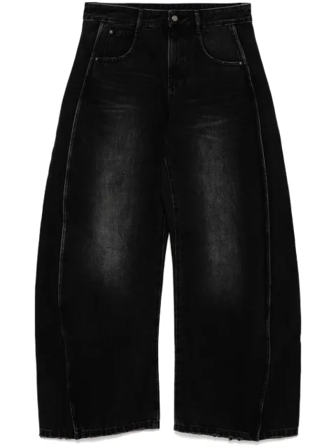 JNBY extra long zip-up jeans Black 5P2E11540