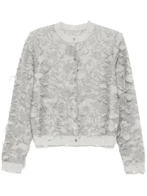 JNBY rounded-collar cardigan Grey 5P2311900