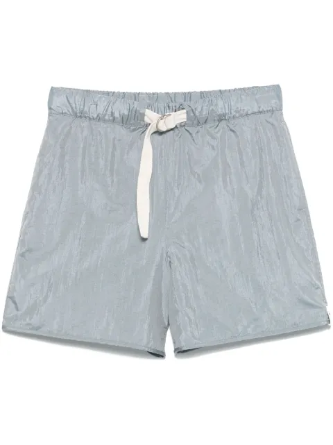 Jil Sander satin shorts Blue J40KA0256J70003