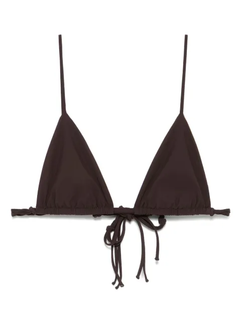 Jil Sander Tangle bikini top Brown J40BR0002J20011