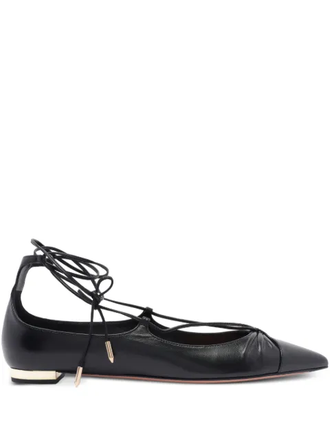 Aquazzura Gabi ballerina shoes Black GBIFLAA0NNG