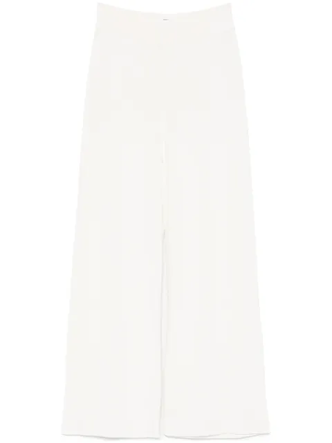 Ermanno Scervino knitted trousers White D465P305IKT