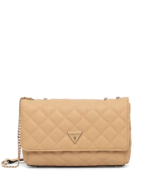 GUESS USA quilted cross body bag Neutrals HWEQG950921