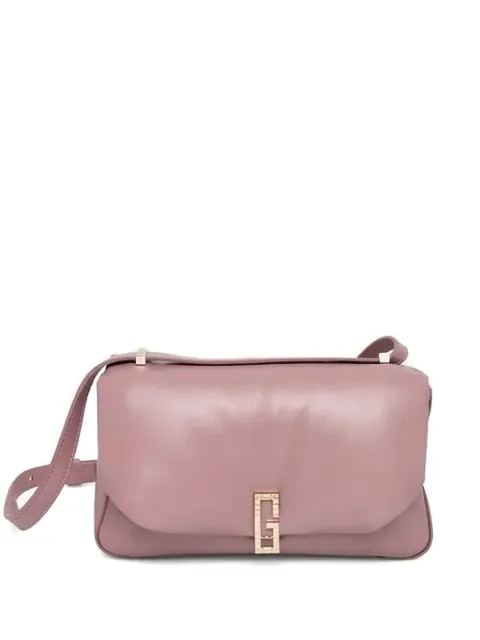 GUESS USA G-logo flap-top satchel Pink HWAZAAL5115
