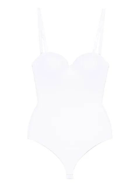 Wolford Mat De Luxe Forming bodysuit White 4W3001