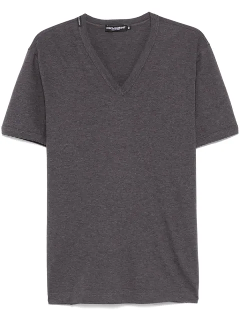 Dolce & Gabbana cotton T-shirt Grey G8KG0TFU7EQ