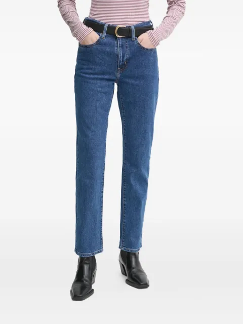 Levi's 724 logo-patch jeans Blue 18883