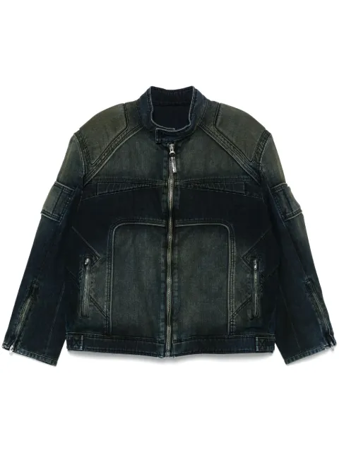 Juun.J denim bomber jacket Blue JC5239PD2R