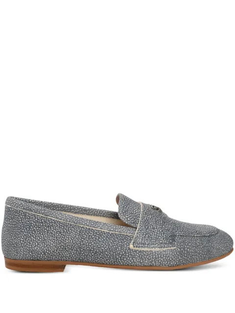 Casadei leather loafers Grey 1D283J0101C2681