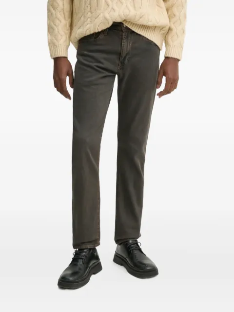 Levi's 502 logo-patch jeans Brown 29507