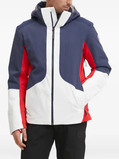 Rossignol Diretta Mix hooded ski jacket Blue RLNMJ03