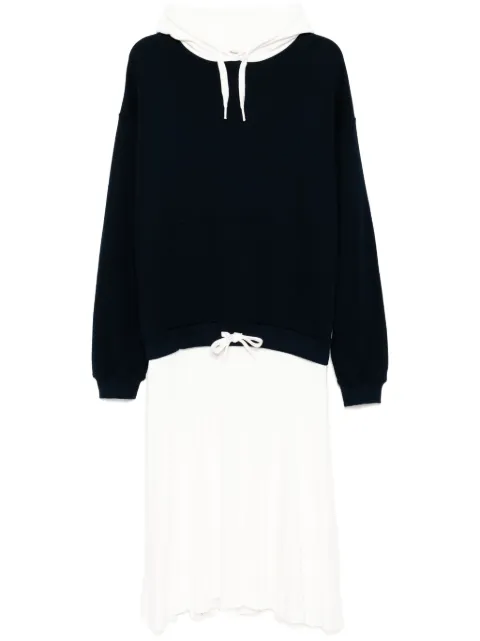 Stefan Cooke hoodie dress Blue SCAW24JE2