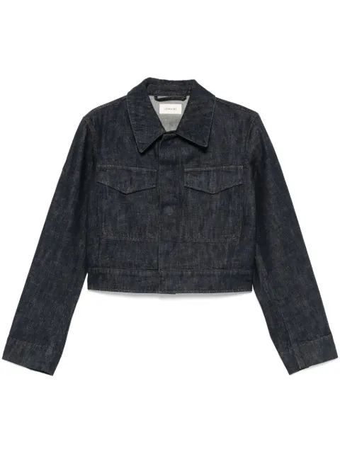 LEMAIRE Two Pocket cropped jacket Blue OW1139LD068