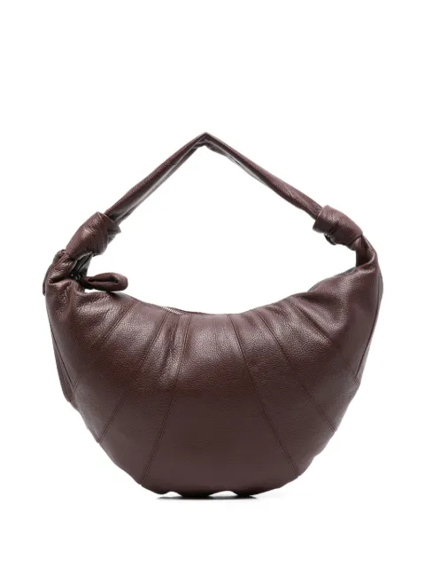 LEMAIRE Fortune Croissant bag in leather Brown BG0071LL0018