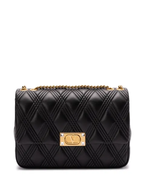 Valentino Garavani leather shoulder bag Black WB0R06XCA