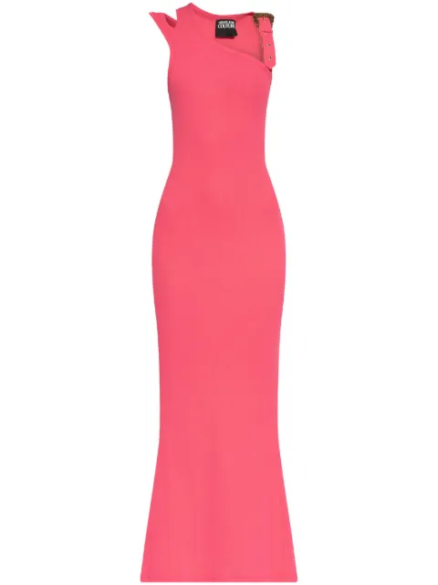 Versace Jeans Couture ribbed maxi dress Pink 78HAO973J0004