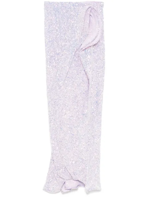 Maticevski sequin-embellished skirt Purple SK542024