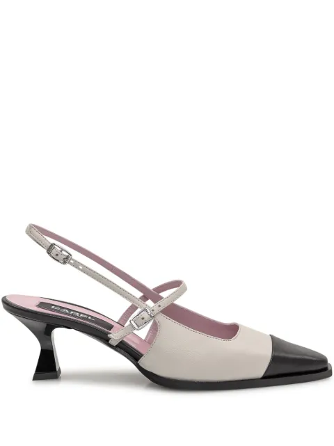 Carel Paris 50mm Cecile slingback pumps Neutrals 332342