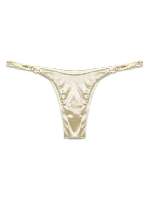 Isa Boulder Dash bikini bottoms Gold SS25WSB13