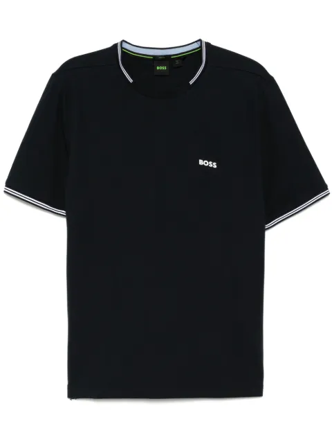 BOSS logo-detail T-shirt Blue 50522432