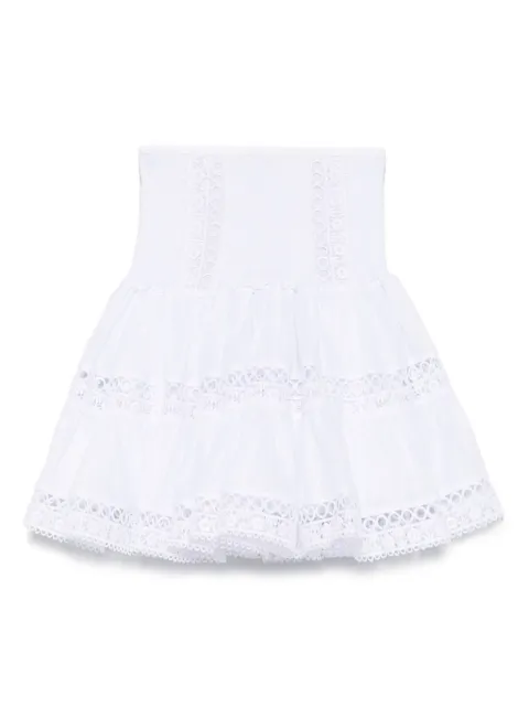 Charo Ruiz Ibiza Hortens mini skirt White 251401
