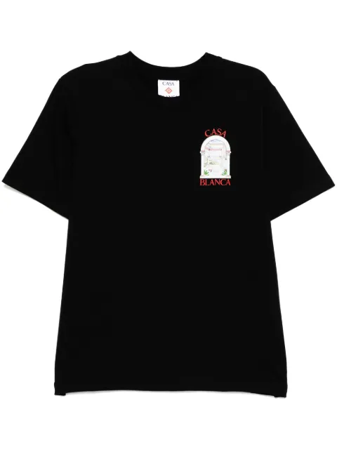 Casablanca Le Passage T-shirt Black UMPS25JTSC