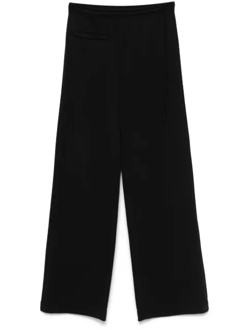 MM6 Maison Margiela logo-embroidered track pants Black S52KA0520S25606
