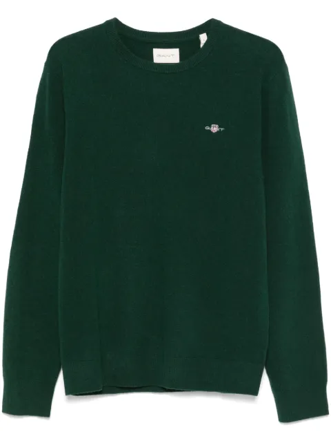 Gant fine-knit sweater Green 8050283